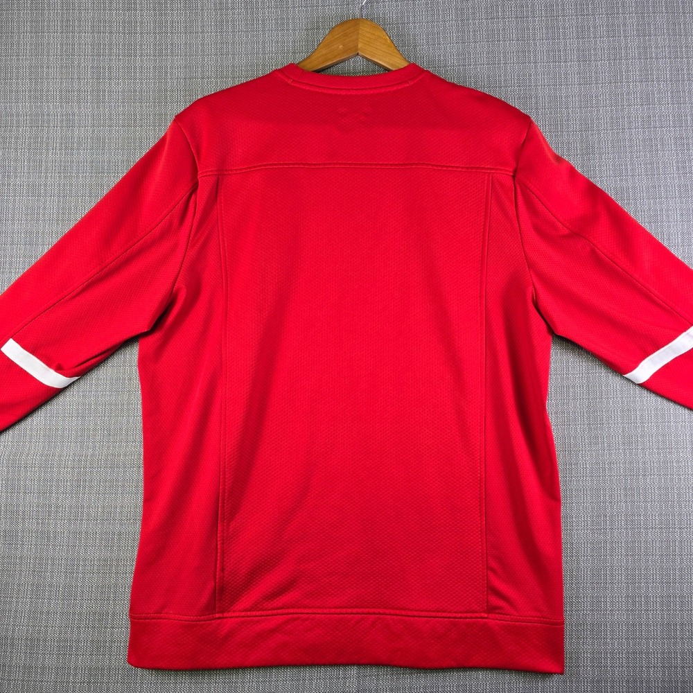 Cincinnati Reds x Under Armour Pullover Mens Large Red Long Sleeve - Picture 5 of 12